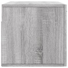 Vidaxl Nástěnná skříňka šedá sonoma 80 x 36,5 x 35 cm kompozitní dřevo