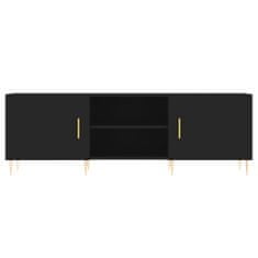 Vidaxl TV skříňka černá 150 x 30 x 50 cm kompozitní dřevo