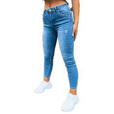 Dstreet Dámské džínové kalhoty SADIE modré uy1592 XS