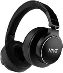Niceboy Sluchátka Hive Aura 4 ANC, přes hlavu, bezdrátová, mikrofon, černá