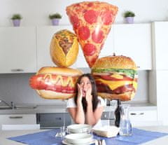 Grabo Fóliový balón supershape Pizza 86cm