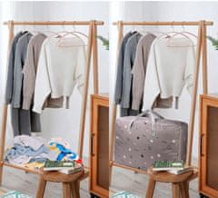 INNA Peřina šatní skříň kryty ložní prádlo ručníky přikrývky oblečení kryt Skvanda Home taška šedá barva