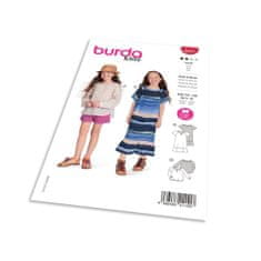Burda Střih Burda 9247 - Volné šaty, halenka pro dívky