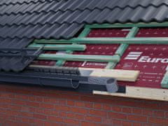 Vše pro střechu VENTIGRID KOMBI - Ventilační ochranná mřížka s hřebenem, hnědá