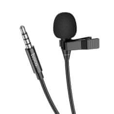 Hoco L14 Lavalier mikrofon 3.5mm mini jack, černý