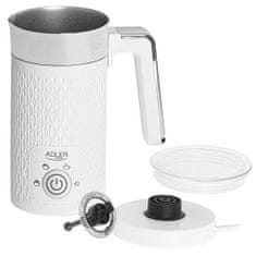 Adler Napěňovač mléka - napěňování a ohřívání (latte a cappuccino)