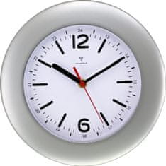 MPM Quality E01 stříbrné nástěnné hodiny