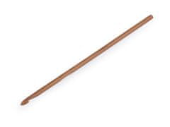 Kraftika 1ks (5,5 mm) bambus tmavý bambusový háček na háčkování vel.
