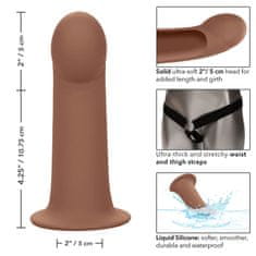 CalExotics Strap on penis CalExotics Maxx Extension with Harness (Brown)