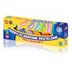 Astra Pastelové temperové barvy v kelímku 12x20ml, 301118001