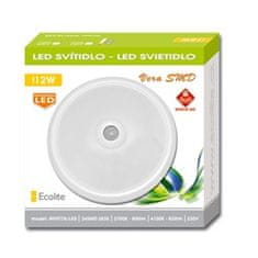 Ecolite Ecolite LED sv. s PIR,24xSMD,12W,4100K WHST78/LED-4100