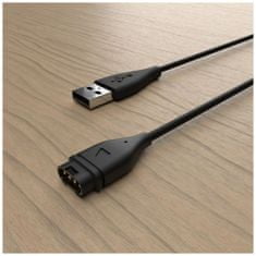 FIXED Nabíjecí USB kabel FIXED pro smartwatch Garmin Fenix 5/6/7/7X, Epix, Venu 2/3, Vívoactive 3/4/5, černý