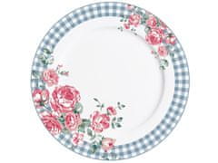 Isabelle Rose Porcelánový talíř velký s květy Julia 23 cm