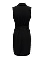 Jacqueline de Yong Dámské šaty JDYGEGGO Regular Fit 15302515 Black (Velikost XS)