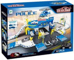 Alltoys Policejní stanice - hrací set 62 ks