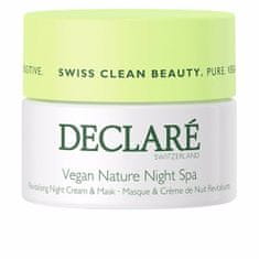 Declare Noční revitalizační pleťový krém a maska pro citlivou pleť Vegan Nature Night Spa (Revitalising Crea