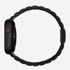 Nomad Titanium Band - Titanový náramek pro Apple Watch 45 / 49 mm, černý