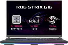 ASUS ROG Strix G16 (2023) G614, šedá (G614JI-N3119W)