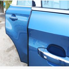 MATCC 4m chrániče hran dveří do auta U Shape Anti-collosion Rubber Trim Seal Strip Black