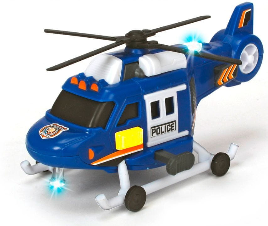 Dickie AS Policejní vrtulník 18 cm