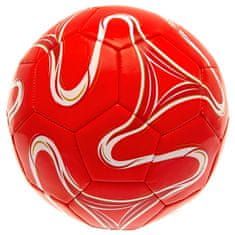 FotbalFans Fotbalový míč Liverpool FC, červeno-bílý, velikost 1