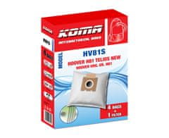 KOMA HV81S - Sáčky do vysavačů Hoover H81 Telios Extra, textilní, 4ks