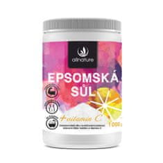Allnature Epsomská sůl Vitamín C 1 kg
