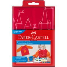 Faber-Castell Zástěra na malování červená
