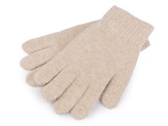 Kraftika 1pár béžová světlá dámské pletené rukavice