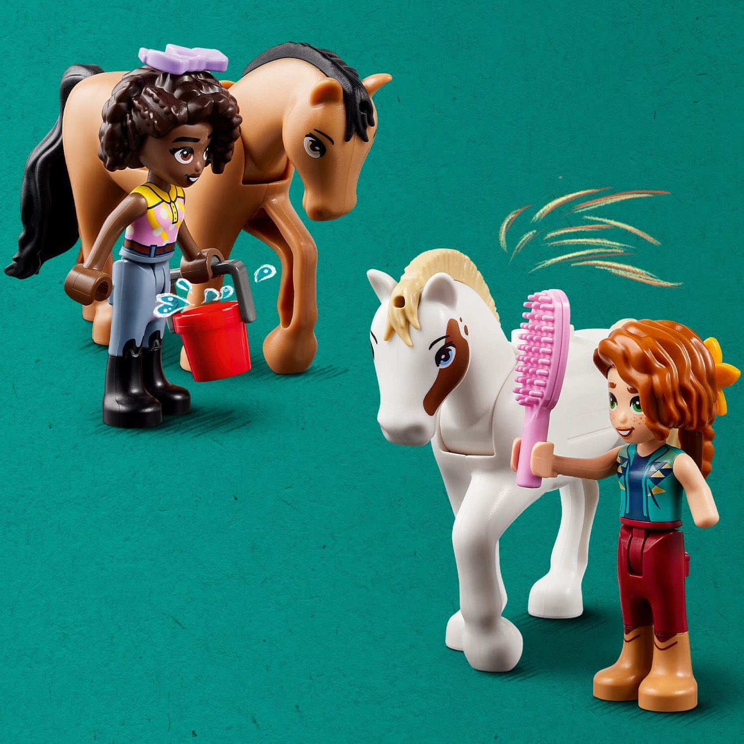 LEGO Friends 41745 Autumn a její koňská stáj