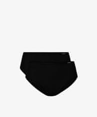 ATLANTIC Dámské klasické kalhotky 2Pack - černé Velikost: XL