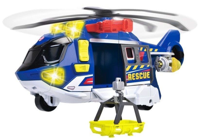 Levně Dickie Záchranářská helikoptéra 39 cm, světlo, zvuk