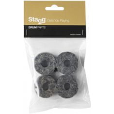 Stagg SPRF4-4, 4ks činelových podložek