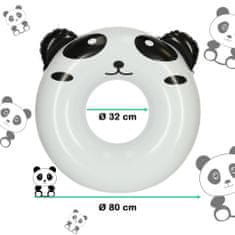 Aga Dětský plavecký kruh 80cm panda