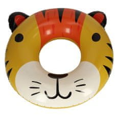 Aga Dětský plavecký kruh s tygrem 80 cm