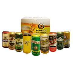 Domácí pivotéka Dárek pro pivaře - Pivo v plechu 9 ležáků