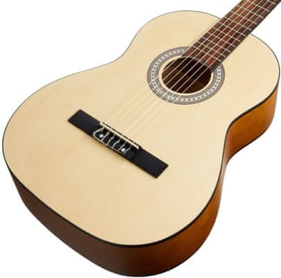 krásná klasická kytara Cascha HH 2138 EN classical typ kytary skvělá pro začátečníky krásná povrchová úprava pohodlné hraní