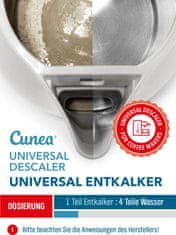 Cunea® Odvápňovač pro kávovary 750 ml kompatibilní s Jura, Delonghi, Bosch, Siemens, Saeco a mnoho dalších.