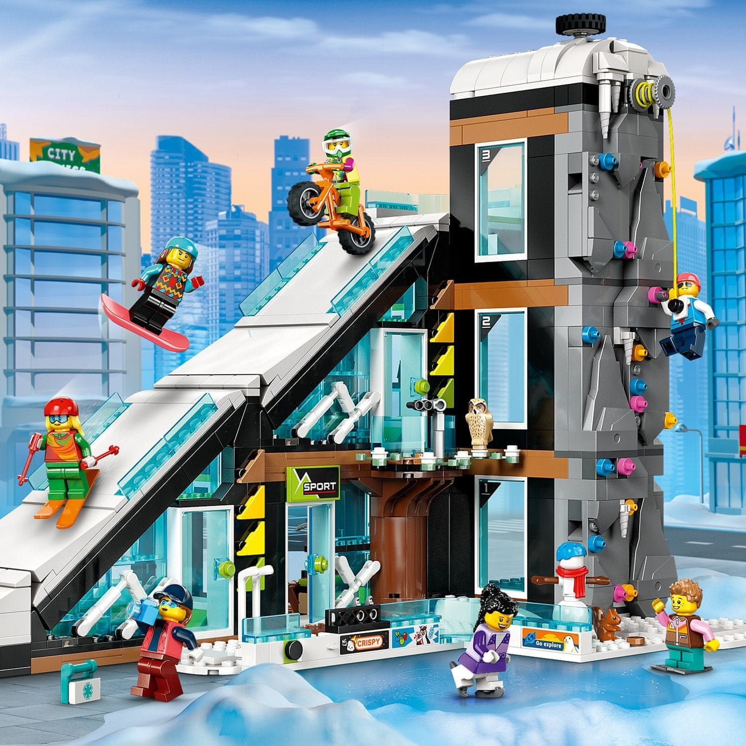 LEGO City 60366 Lyžařský a lezecký areál