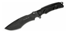 Fox Knives FX-9CM06 Parus Black vnější nůž 17,5 cm, černá, Forprene, nylonové pouzdro