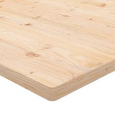 shumee Deska psacího stolu 80 x 40 x 2,5 cm masivní borové dřevo
