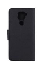 TopQ Pouzdro Xiaomi Redmi Note 9 knížkové černé 66547