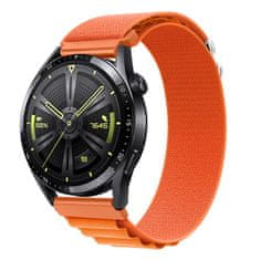 BStrap Nylon Loop řemínek na Samsung Galaxy Watch 42mm, orange