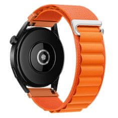 BStrap Nylon Loop řemínek na Samsung Galaxy Watch 3 41mm, orange