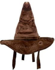 CurePink Mluvící plyšový moudrý klobouk Harry Potter (výška 22 cm)