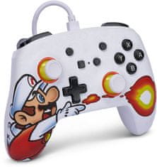 Enhanced Wired Controller, Fireball Mario (SWITCH) (1526549-01)