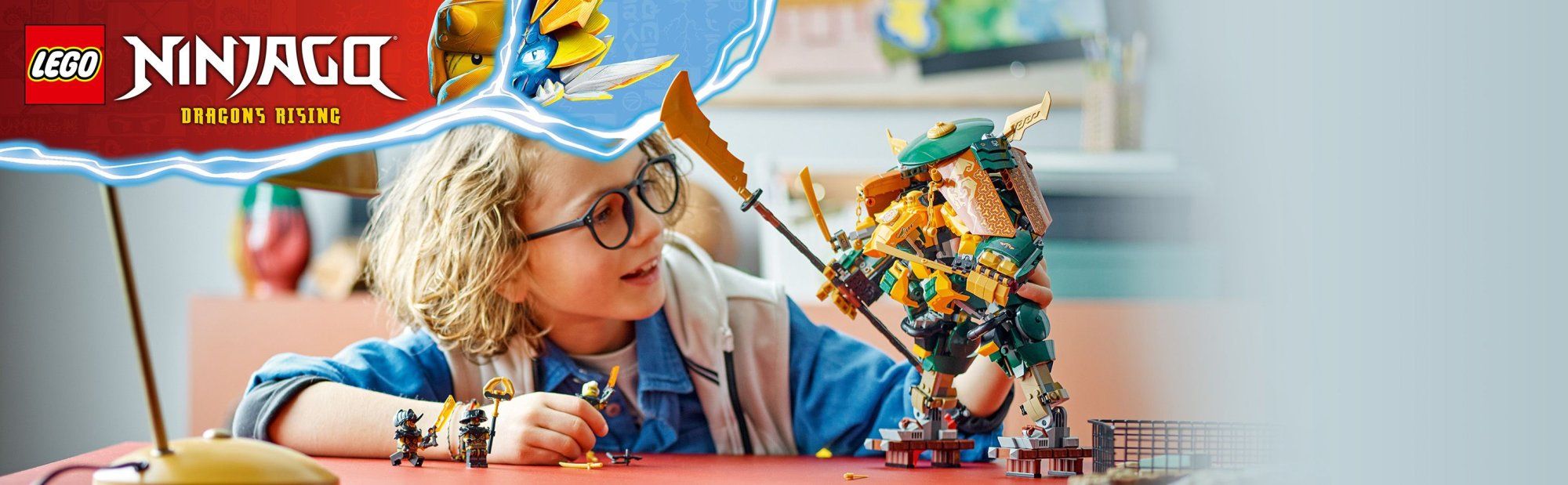 LEGO Ninjago 71794 Lloyd, Arin a jejich tým nindža robotů
