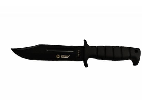 Kandar Lovecký nůž SURVIVAL, černý, 28,5 cm T-333