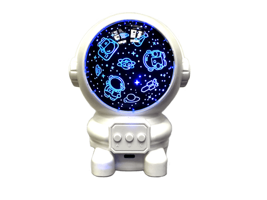 Peacock Batteries Světelný projektor Astronaut