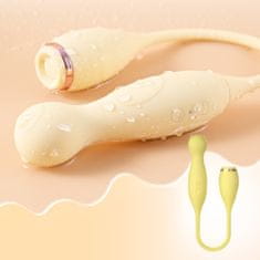 Vibrabate Vibrační vajíčko se stimulátorem klitorisu